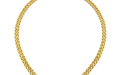 Bulgari Gold and Ancient Coin Curb Link Chain Necklace