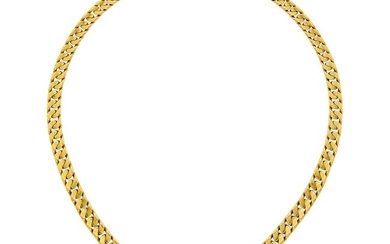 Bulgari Gold and Ancient Coin Curb Link Chain Necklace