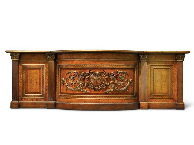 Carved Lobby Counter