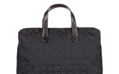 Chanel, a Travel Line briefcase, featuring a black nylon ext...