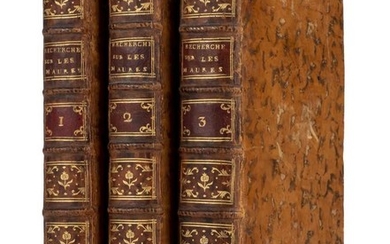 Chenier (Louis de). Recherches historiques sur les Maures et le Maroc, 1st edition, 1787