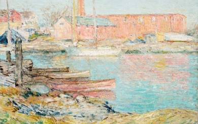 Childe Hassam (1859-1935), The Red Mill, Cos Cob