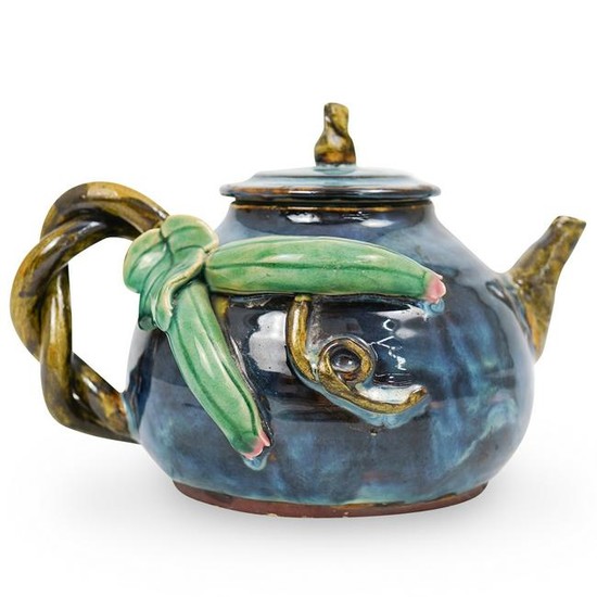Chinese Glazed Ceramic Teapot