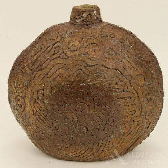Coil Form Studio Pottery Vase