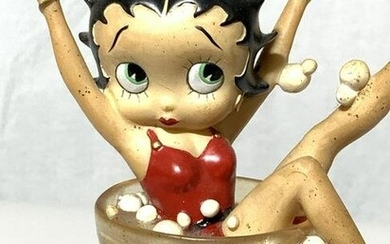 Collectible BETTY BOOP In Champagne Cup Music Box