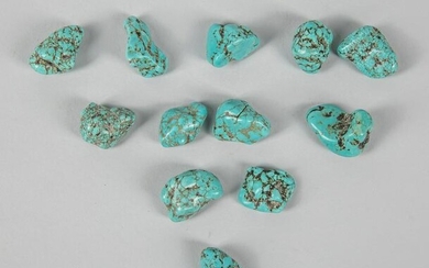Collectible Large Size Turquoise Stone Beads