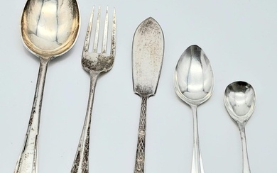 Collection of Sterling Silver Cutlery. All hallmarked, eclectic mix...