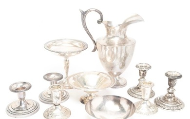 Collection of Sterling Silver Hollowware Pitcher