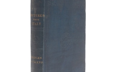 DICKENS, Charles. Pictures from Italy, Bradbury and Evans, f...
