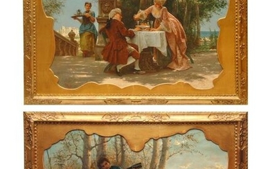 DIPINTO (-) Prospero Piatti (Ferrara 1840