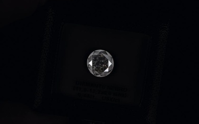 Diamante negro natural 6,48 cts