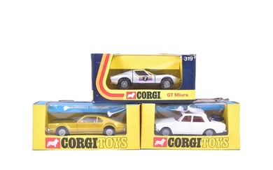 Diecast - a collection of x3 original vintage Corgi diecast ...