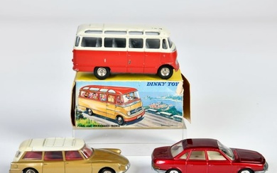 Dinky Toys, Citroen, NS Ro 80 & MB Bus