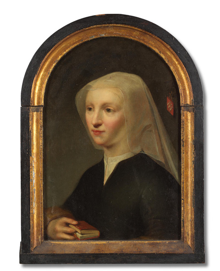 Dutch School 17th Century Portrait of Cornelia Schoor (d. 1487),...