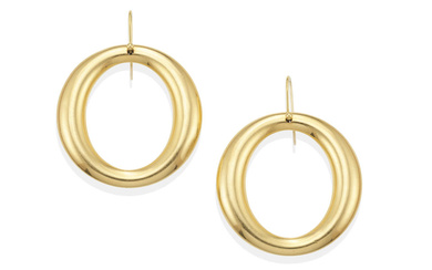 ELSA PERETTI FOR TIFFANY & CO.: A PAIR OF GOLD...