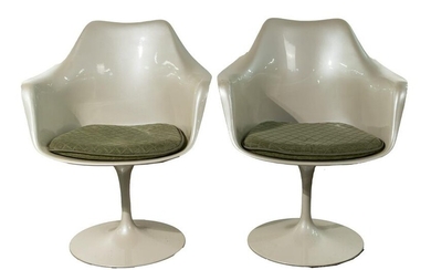 Eero Saarinen for Knoll Tulip Arm Chairs