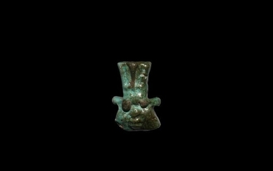 Egyptian Head of Bes Amulet
