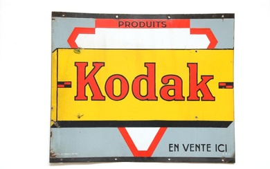 Emaille reclame bord Produit KODAK