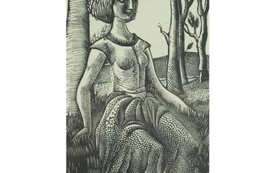 Eric Ravilious - Proserpina, wood engraving inscribed The Wo...