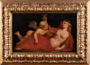 FILIPPO COMERIO Baccante with Cupid.
