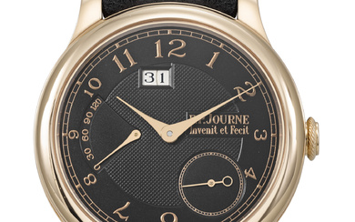F.P. JOURNE. A RARE AND HIGHLY EXCLUSIVE 18K PINK GOLD...