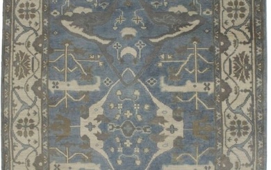 Floral Classic Design Oushak 5X8 Hand-Knotted Oriental Rug Home Decor Carpet