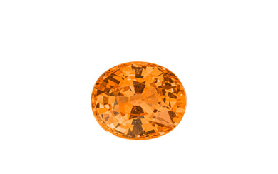Gemstone: Mandarin Spessartine Garnet - 3.22 Cts. Nigeria Mandarin...