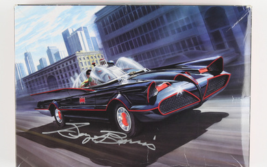 George Barris Signed "The Batmobile" 1:25 Scale Deluxe Model Kit (Beckett)