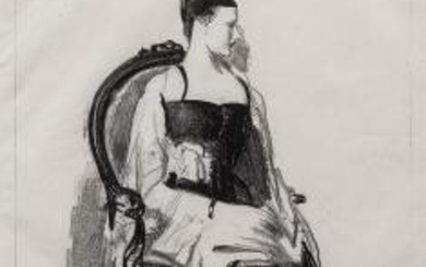 George Bellows (American, 1882-1925) Elsie, Figure
