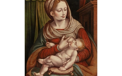 Giampietrino, eigentlich „Giovanni Pietro Rizzoli“, tätig um 1495 – 1540, zug., MARIA LACTANS