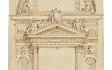 Giovanni Battista Castello, il Bergamasco (Gandino ca. 1509-1579 Madrid), Design for an altar