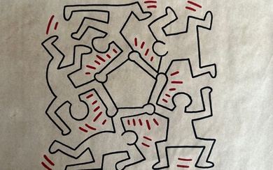 HARING Keith (1958 - 1990) D'après