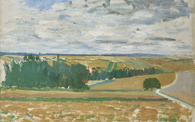 Henri Manguin (1874-1949) Paysage Beauce