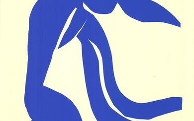 Henri Matisse - Blue Hair - 1992 Serigraph 23.75" x 17.75"