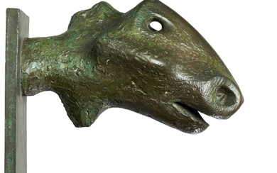 Henry Moore (1898-1986) Animal Head, 1956 Signed and numbered...