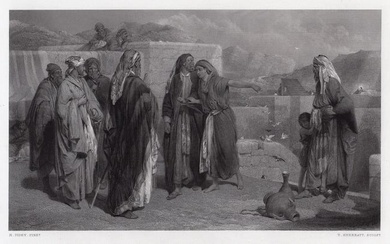 Henry Tidey The Woman of Samaria 1872 engraving