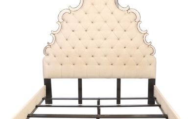 Hooker Furniture "Sanctuary" Tufted King Size Bed Frame