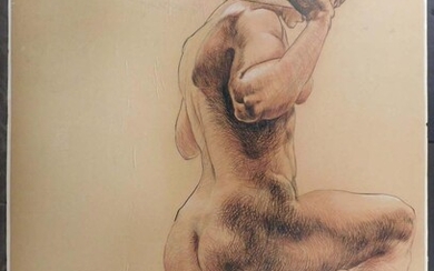 Howard Besnia: Figure Study of Nude