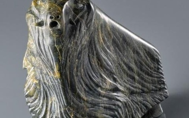 INUIT CARVING OF A MUSKOX
