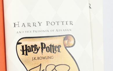 J. K. Rowling Signed "Harry Potter and The Prisoner of Azkaban" Hardcover Book (JSA)