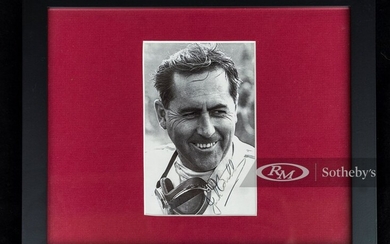 Jack Brabham Signed Photograph