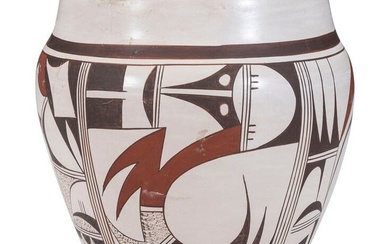 Joy Navasie (Hopi-Tewa, 1919-2012) Polychrome Pottery Jar