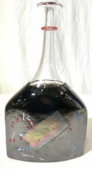 KOSTA BODA Signed Numbered Art Glass Vase