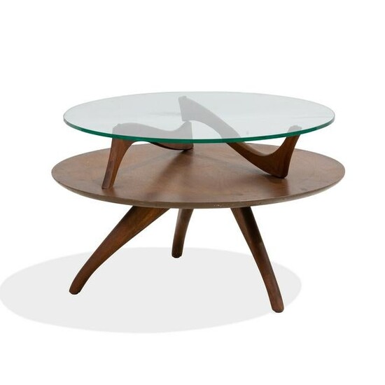 Kagan Style Glass Top Table
