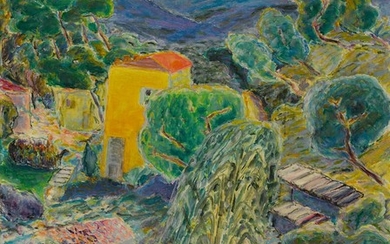 LA MAISON JAUNE, Pierre Bonnard