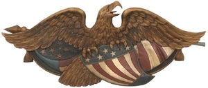 Large Carved American Eagle