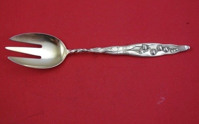 Lily of the Valley by Whiting Sterling Silver Ice Cream Fork narrow Orig 5 1/4"