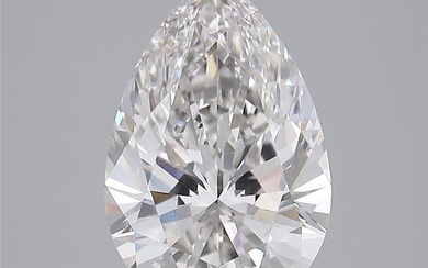 Loose Diamond - Pear 3.52ct H VS1