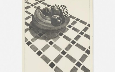 Louis Lozowick, Checkered Tablecloth