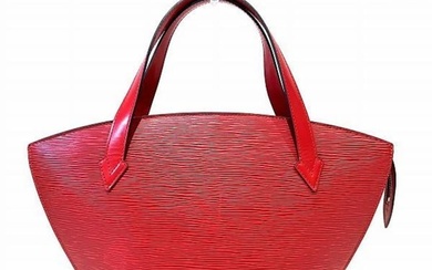 Louis Vuitton Epi Saint Jacques M52277 Castilian Red Bag Handbag Ladies